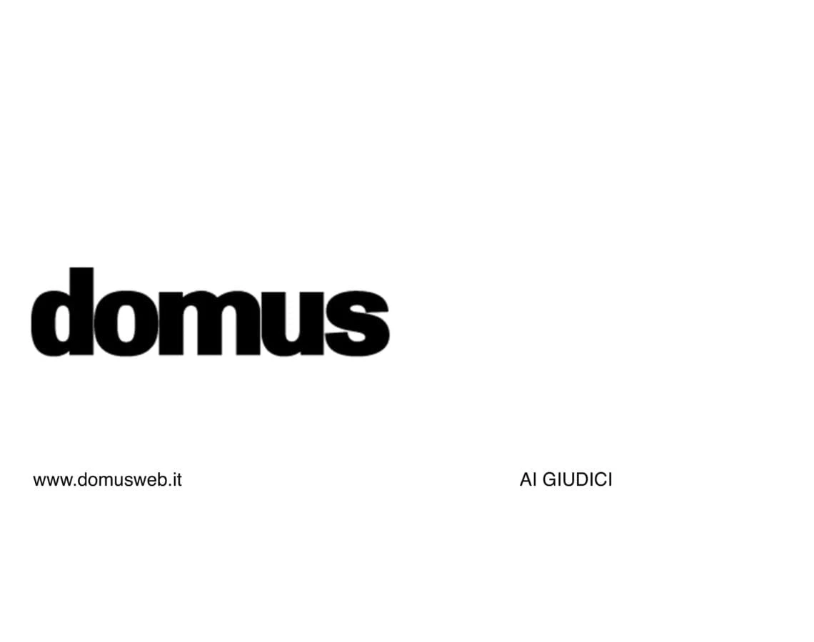 Domus Web — Ai Giudici, Studio Didea